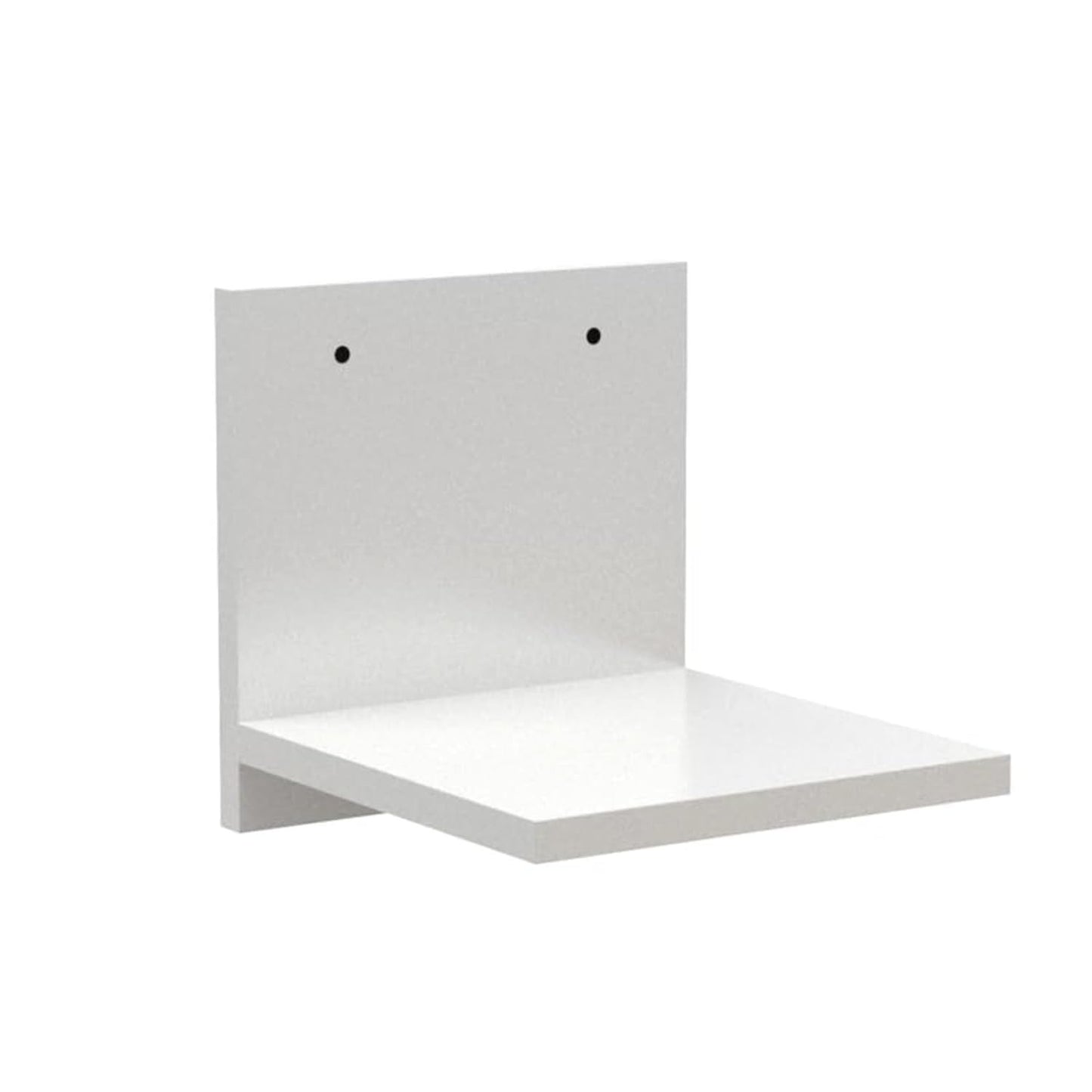 Modern Wall-Mounted Floating Shelf With Modern Design and Marble Finished (White)
