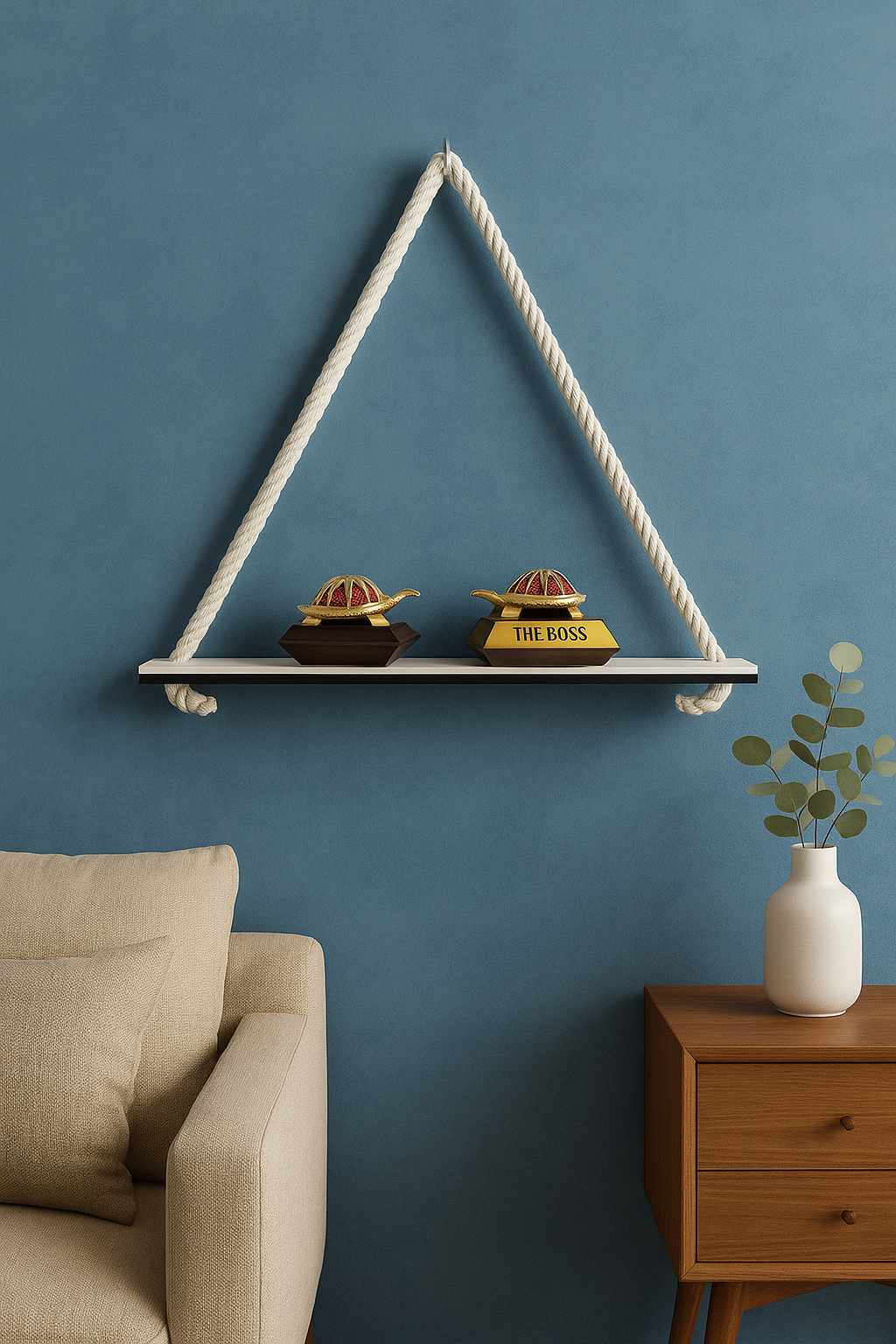 Indoor Outdoor Hanging Plant, Multipurpose Wall Shelves Flower Pot Stand|Temple Shelf