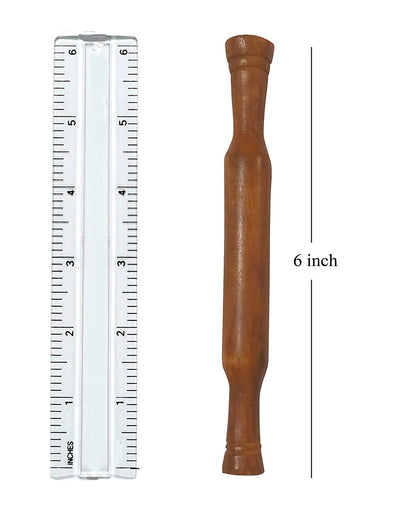 Wooden Chakla Belan Set | Traditional Rolling Board & Rolling Pin for Roti, Chapati & Paratha