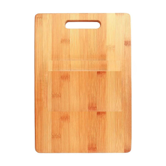 Premium Bamboo Wooden Cutting Board with Handle – Eco-Friendly Chopping Board for Kitchen