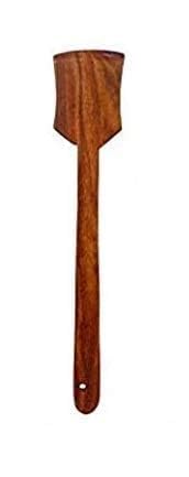Handcrafted Wooden Spatula | Natural Wood Cooking Turner for Non-Stick Cookware
