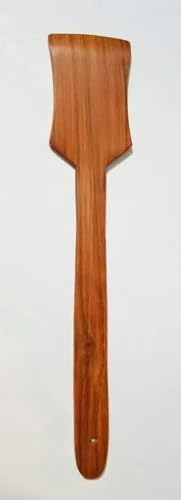 Handcrafted Wooden Spatula | Natural Wood Cooking Turner for Non-Stick Cookware