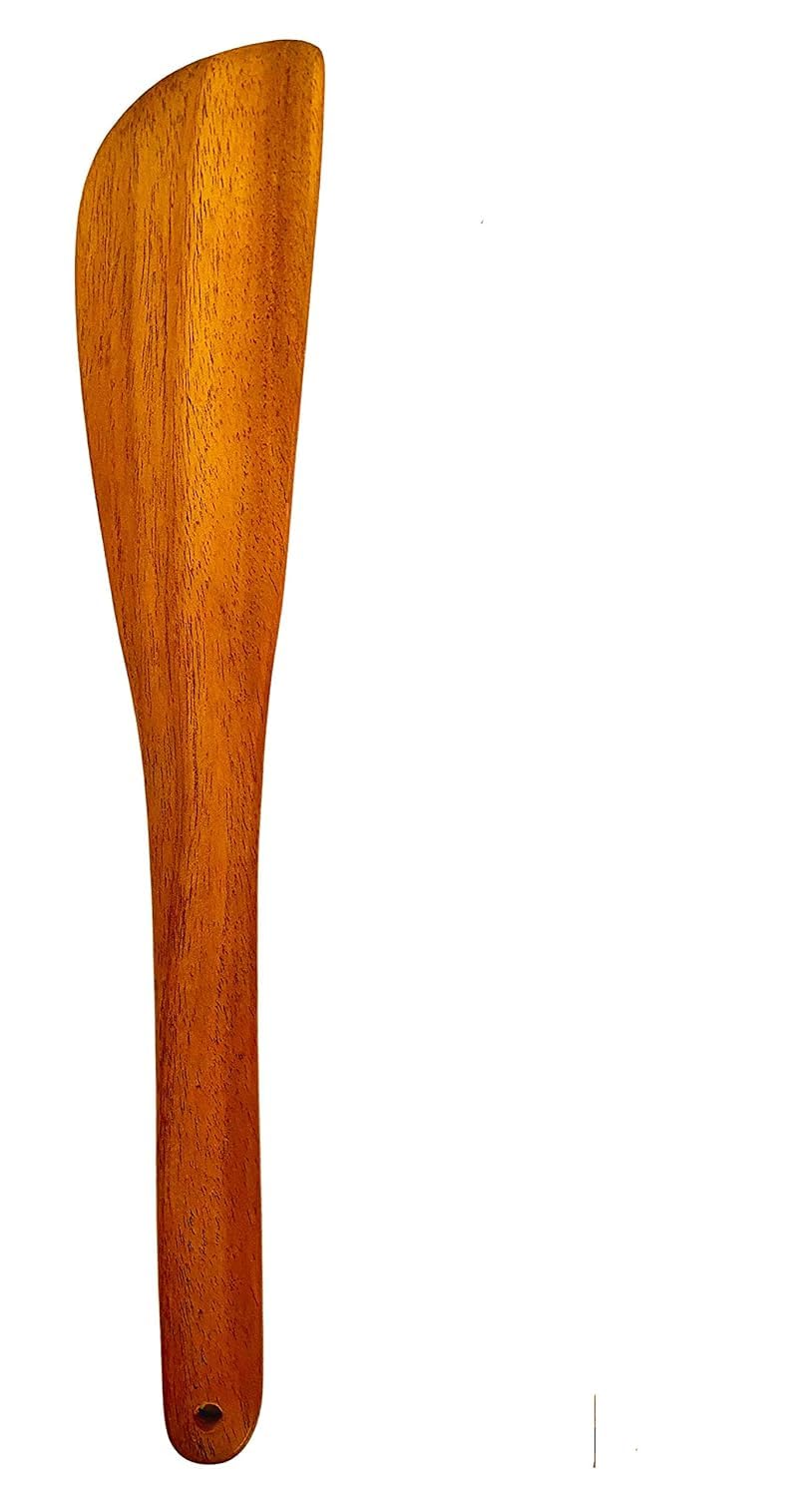 Handcrafted Wooden Cooking Spatula Set (3-Piece) | Natural Wood Kitchen Utensils