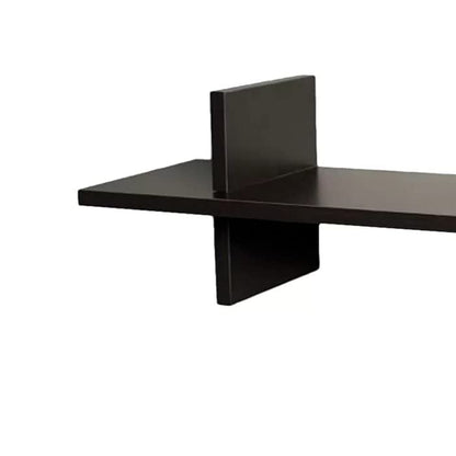 Modern Wall Mounted Floating Wooden Shelf for Living Room, Bedroom & Office